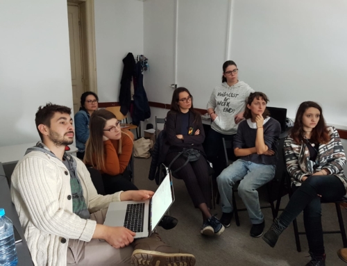 VR lecture and workshop, 7th May 2019 @ National University of Theatre and Film „I.L. Caragiale” Bucharest