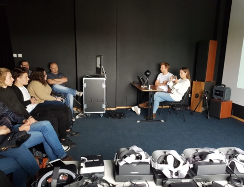 VR lecture and workshop, 7th May 2019 @ National University of Theatre and Film „I.L. Caragiale” Bucharest